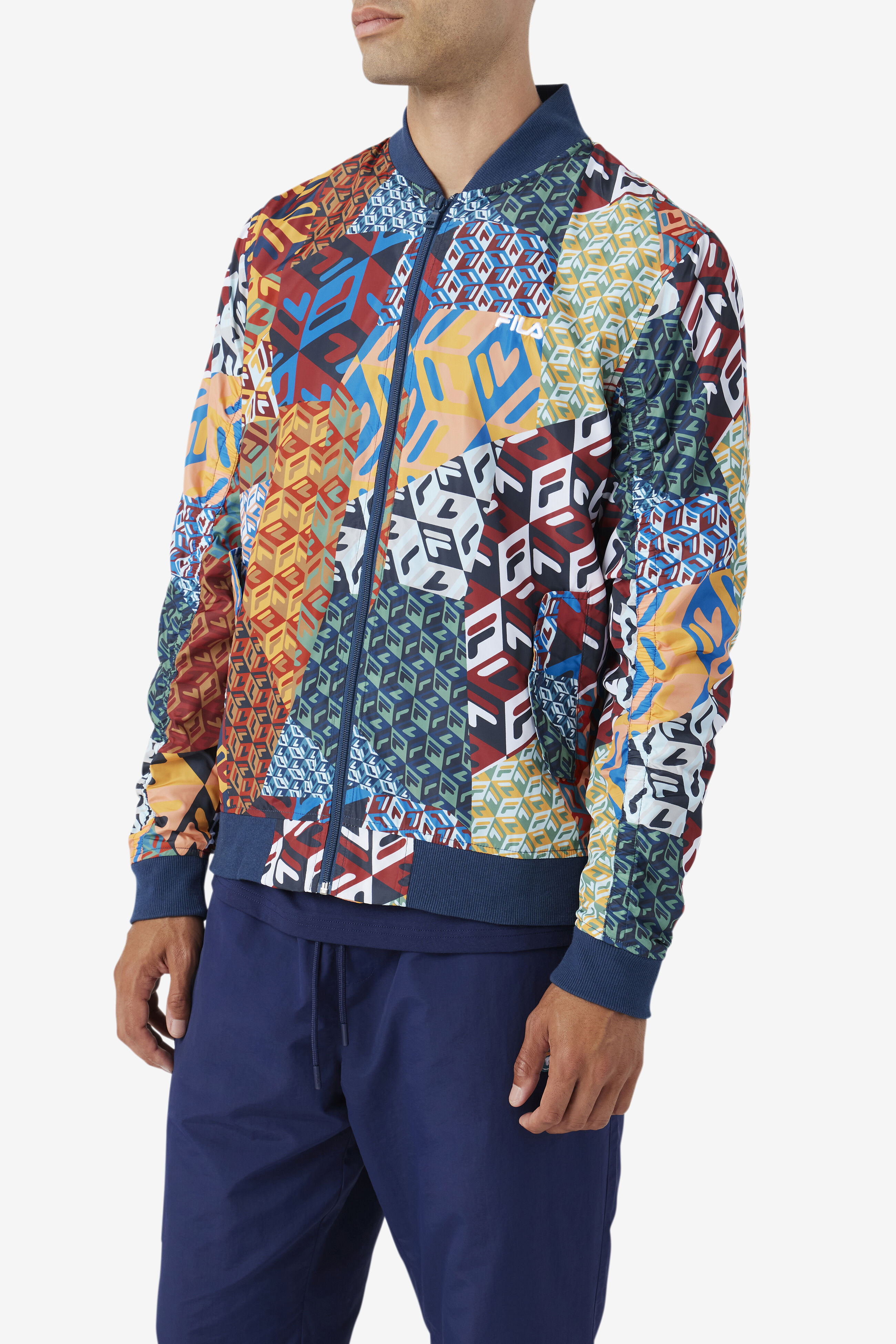 Bomber outlet jacket fila
