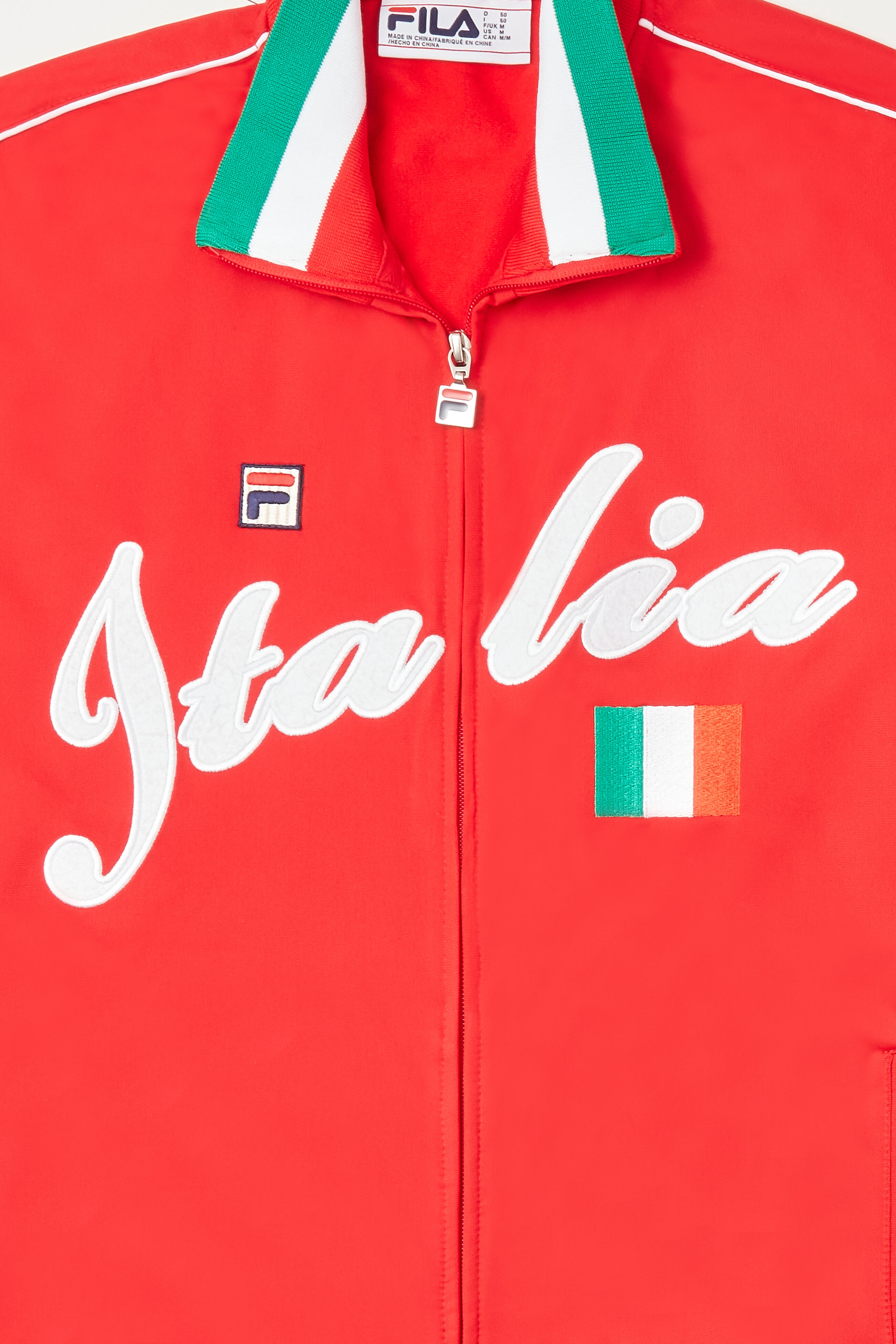 Italia Track Jacket for Men Women FILA