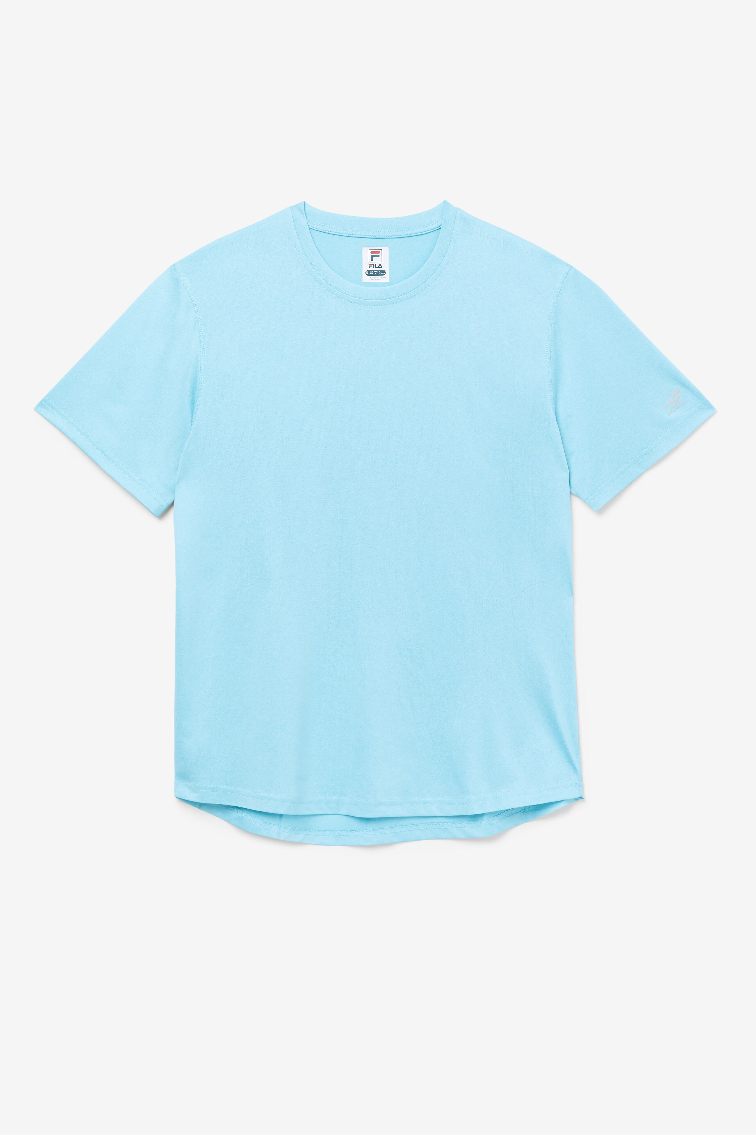 Light blue fila shirt on sale