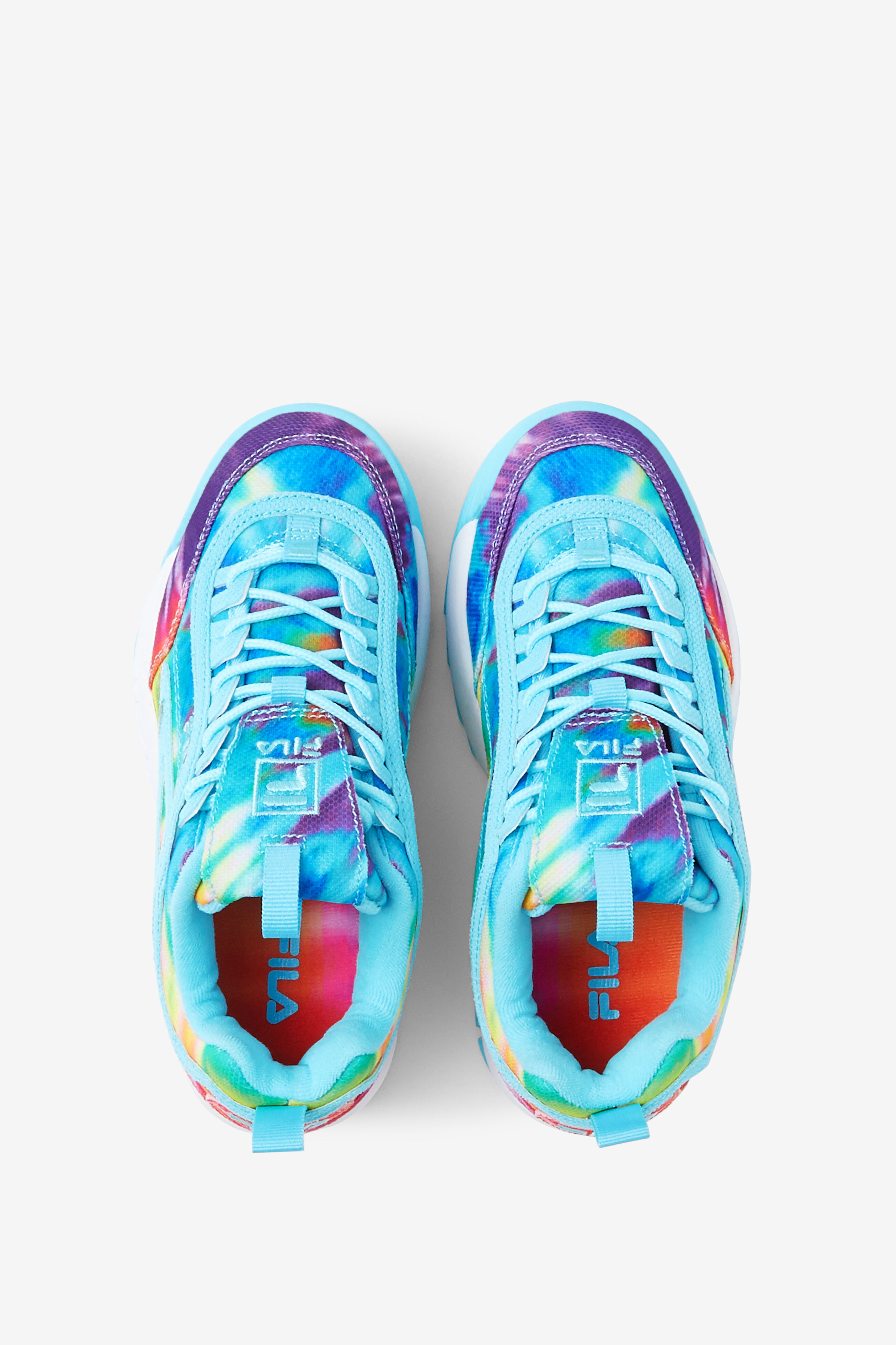 Tie dye fila shoes hotsell