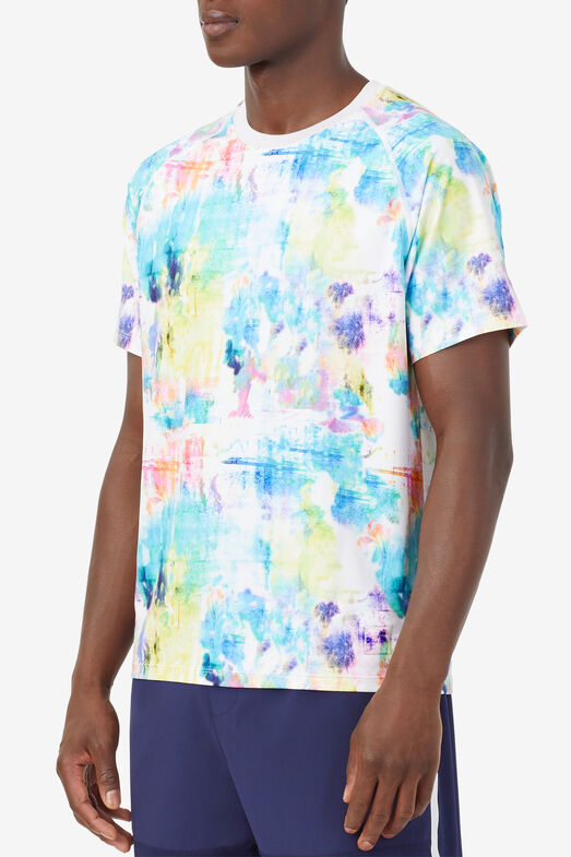 TIE DYE PRINTED CREW