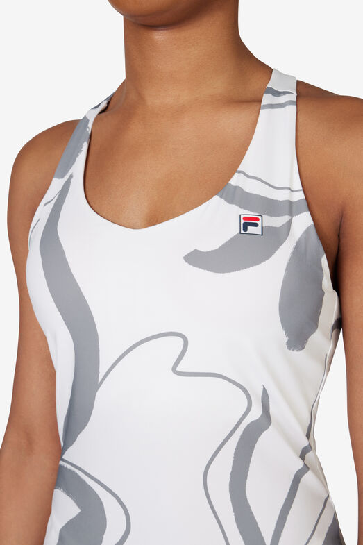 TENNIS ESSENTLS RACERBACK TANK