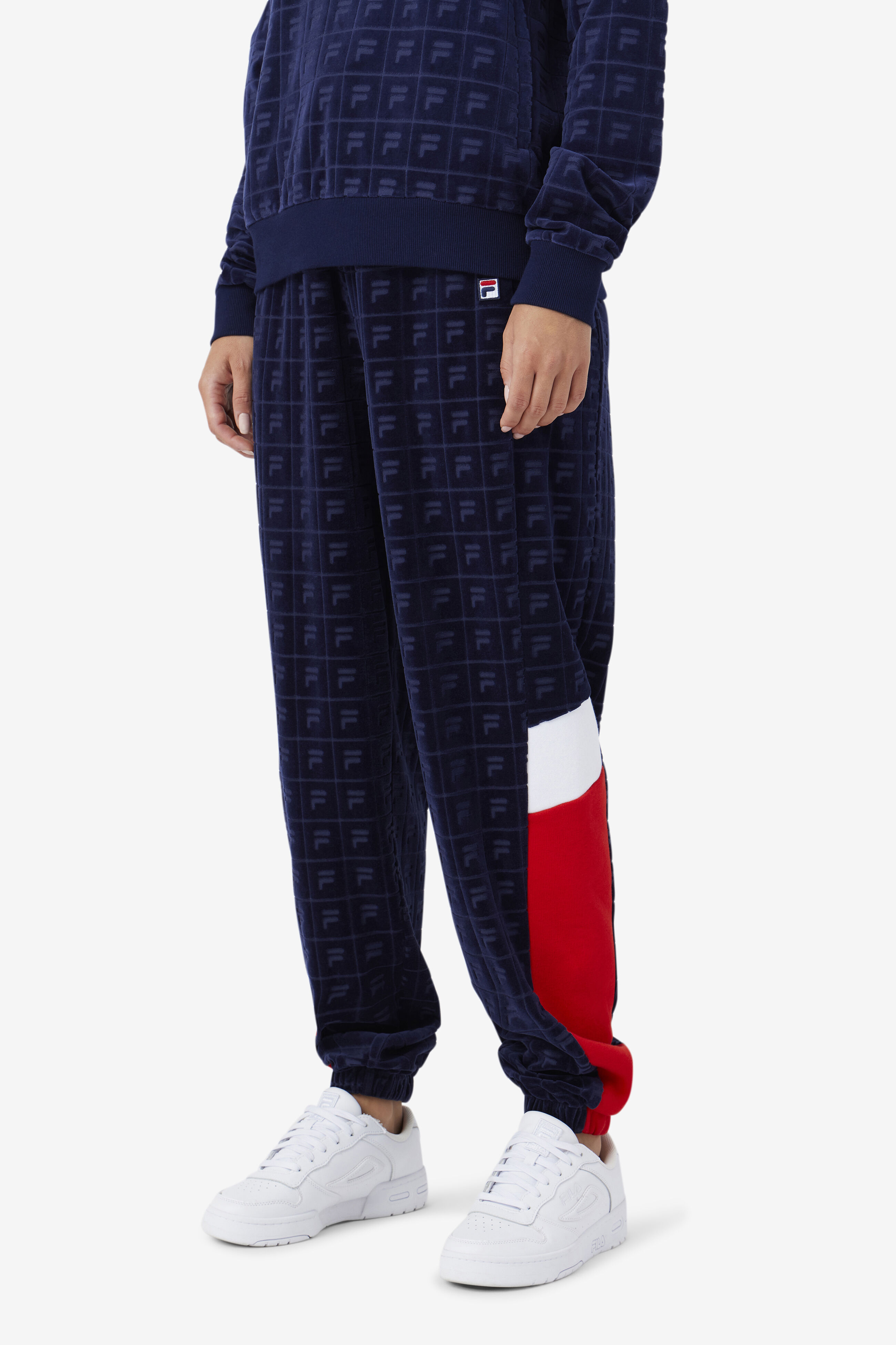 Women's fila hotsell velour sweatsuit