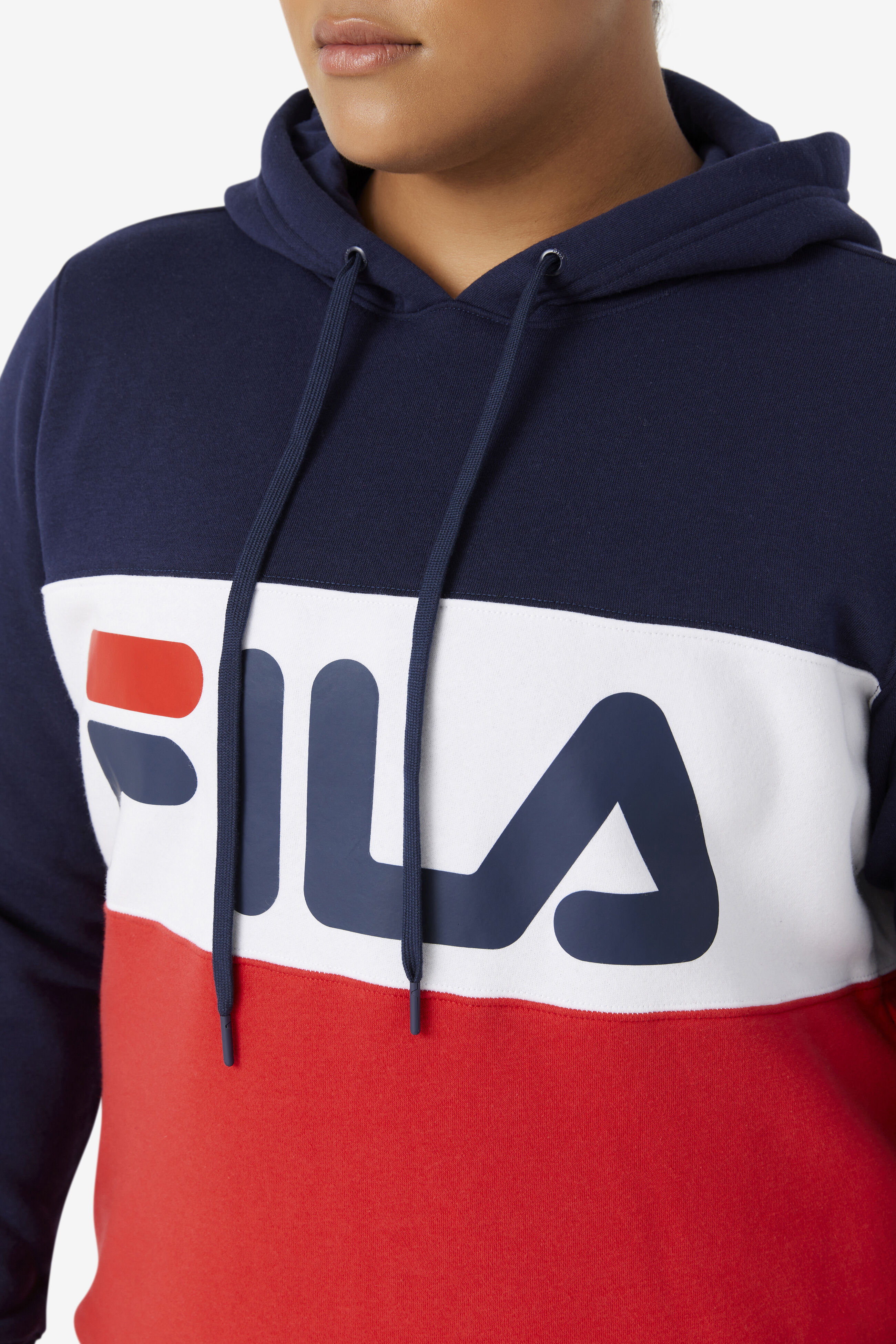 Fila shop hoodie red