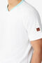 SHORT SLEEVE V-NECK