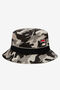 CAMO BUCKET HAT WITH F BOX