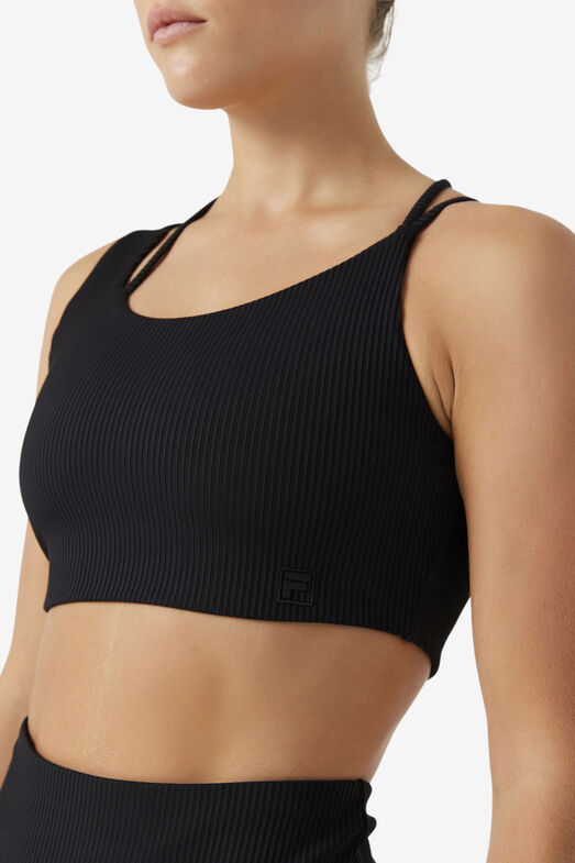 TEENA BRA TOP/BLACK/Large