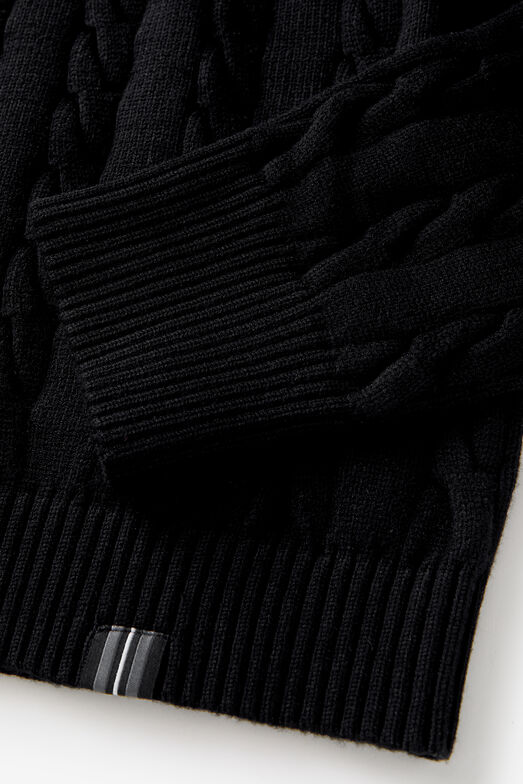 BASELINE CHNKY V-NECK SWEATER