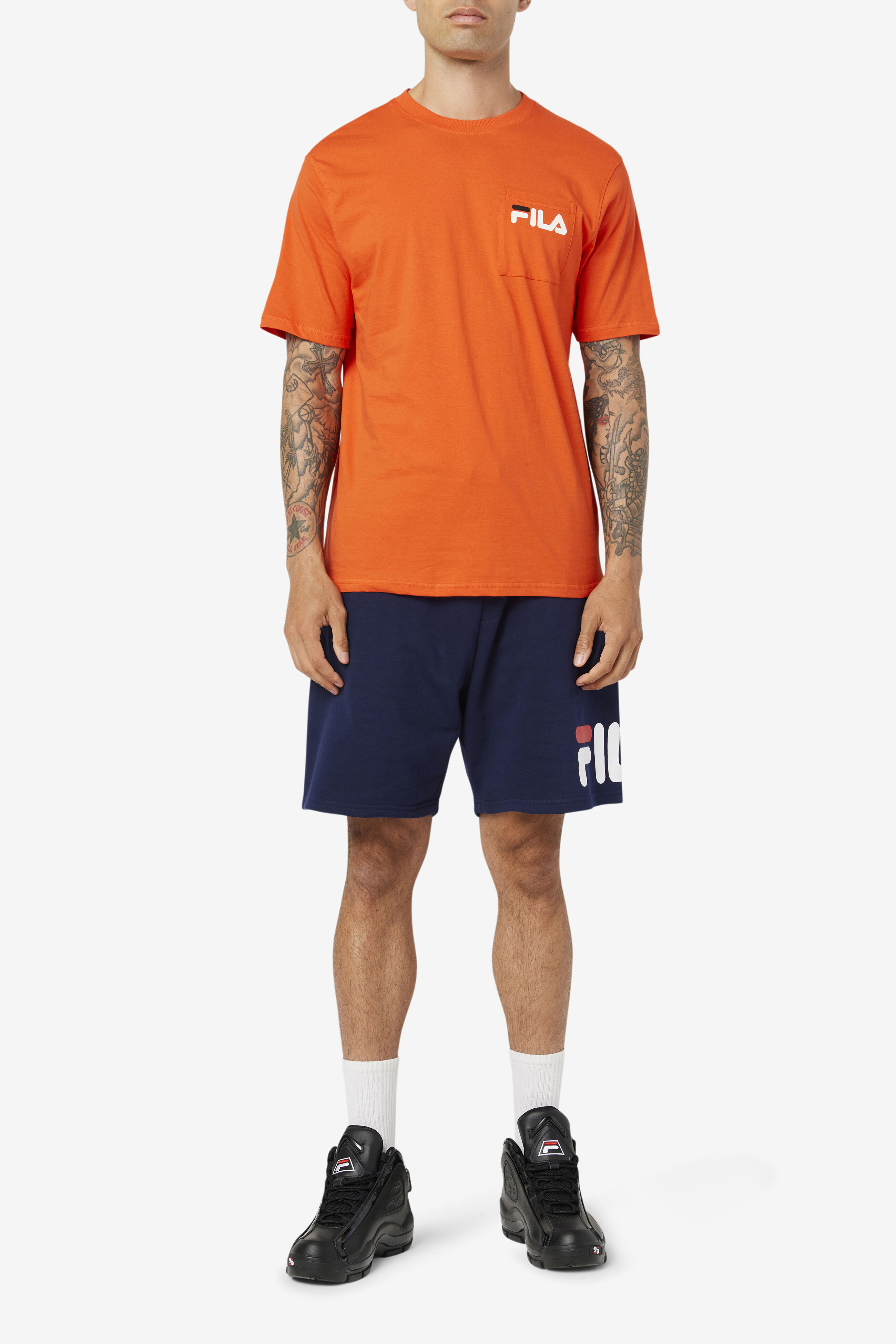 Fila shorts and t shirt sale
