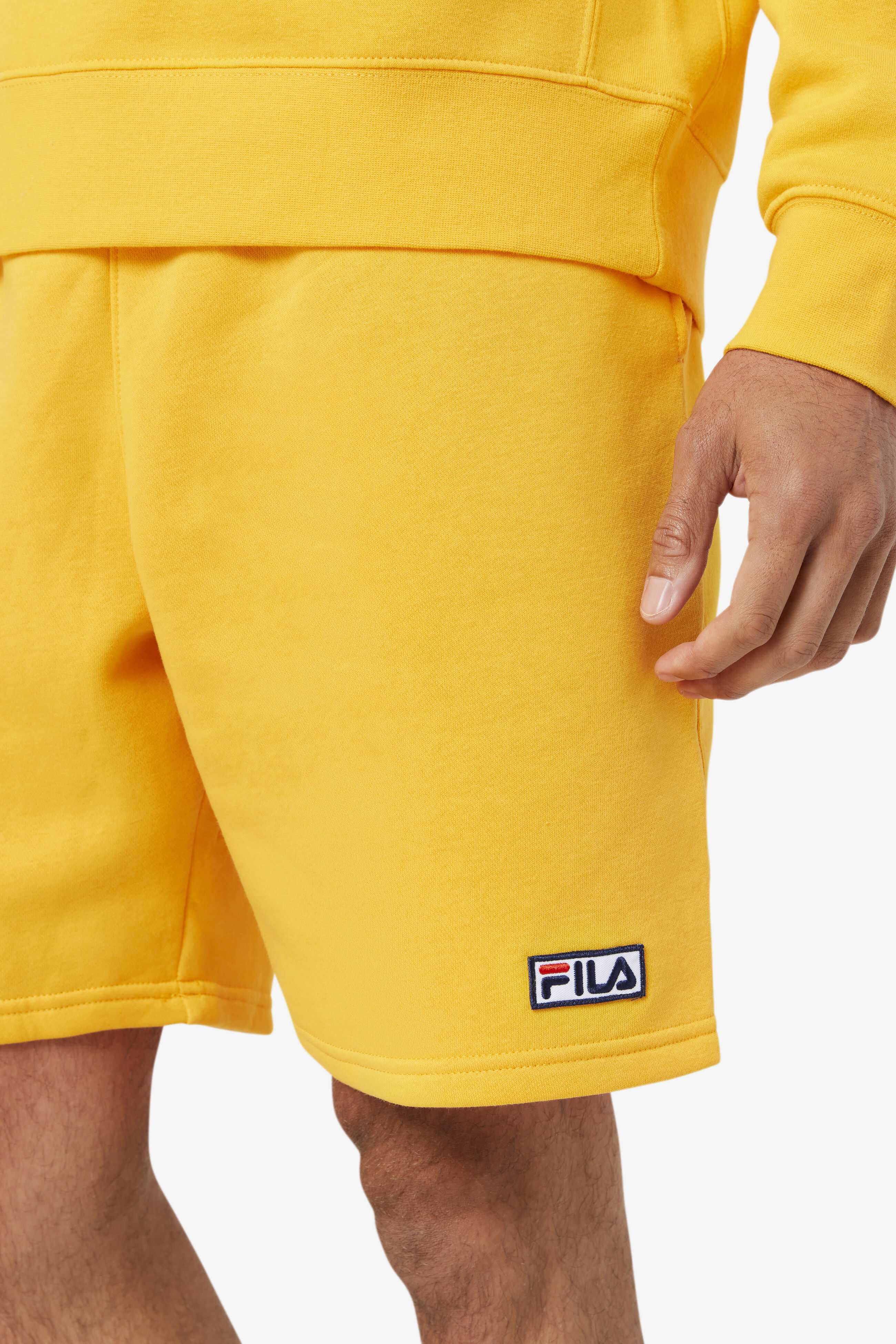 Kylan Men s Fleece Shorts With Elastic Waistband Fila