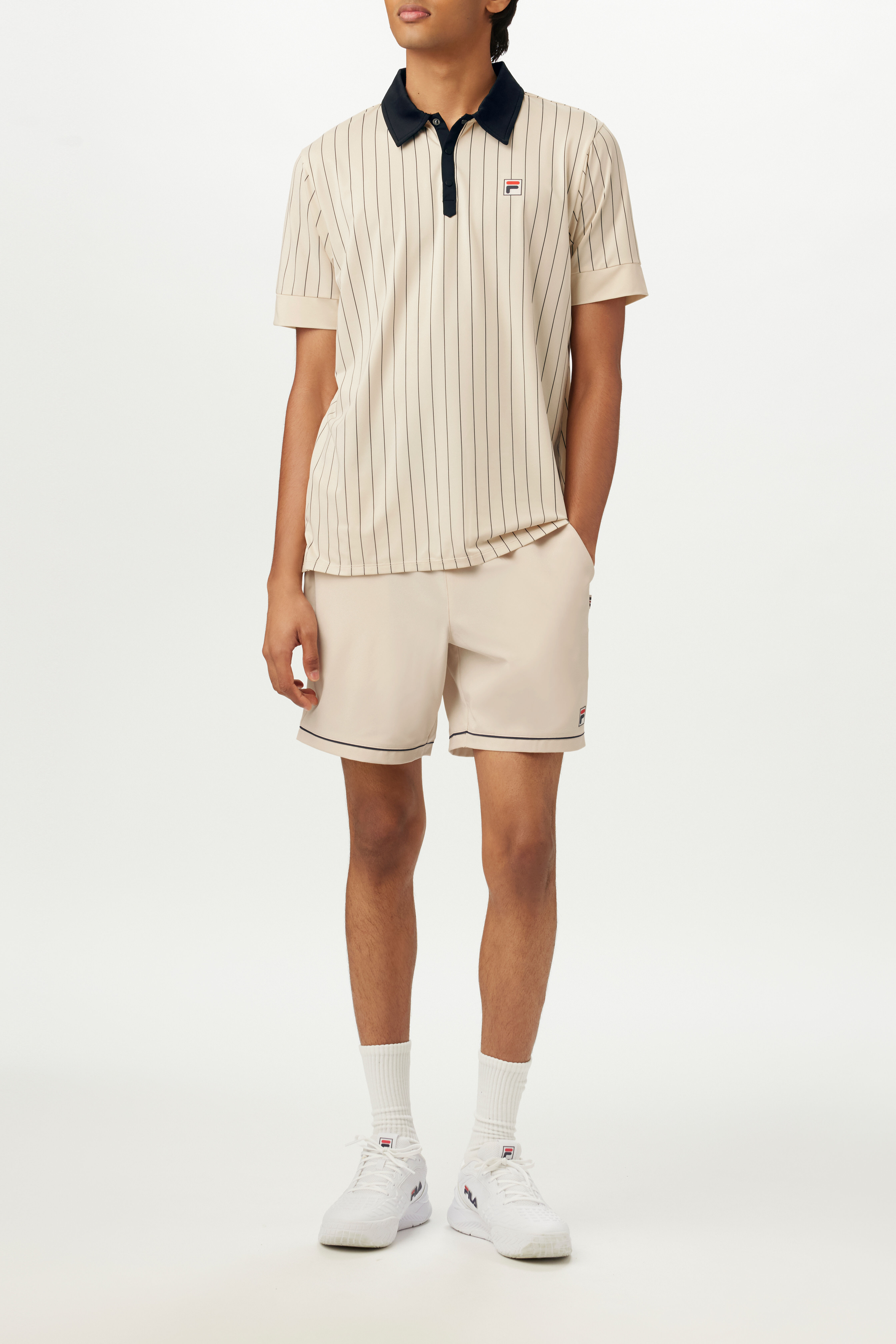 Performance Striped Polo Fila