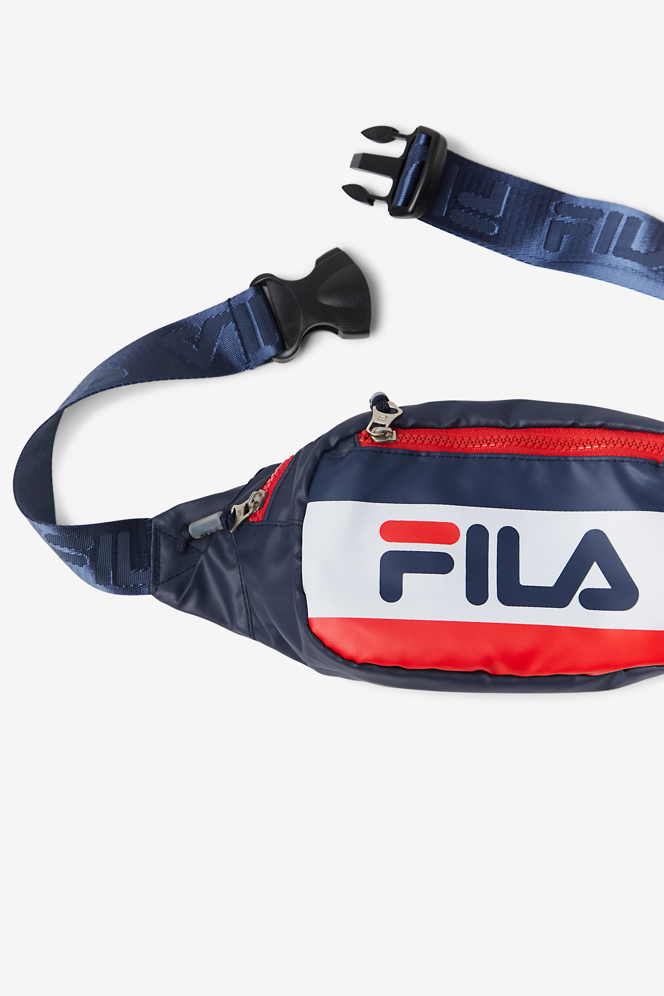 White fila waist bag sales