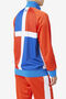 DOMINICAN REPUBLIC TRACK JACKET/FRED/WHT/PBLU/Large