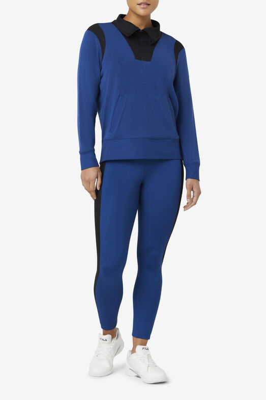 FI-LUX HALF ZIP/NAVYPEONY/Medium