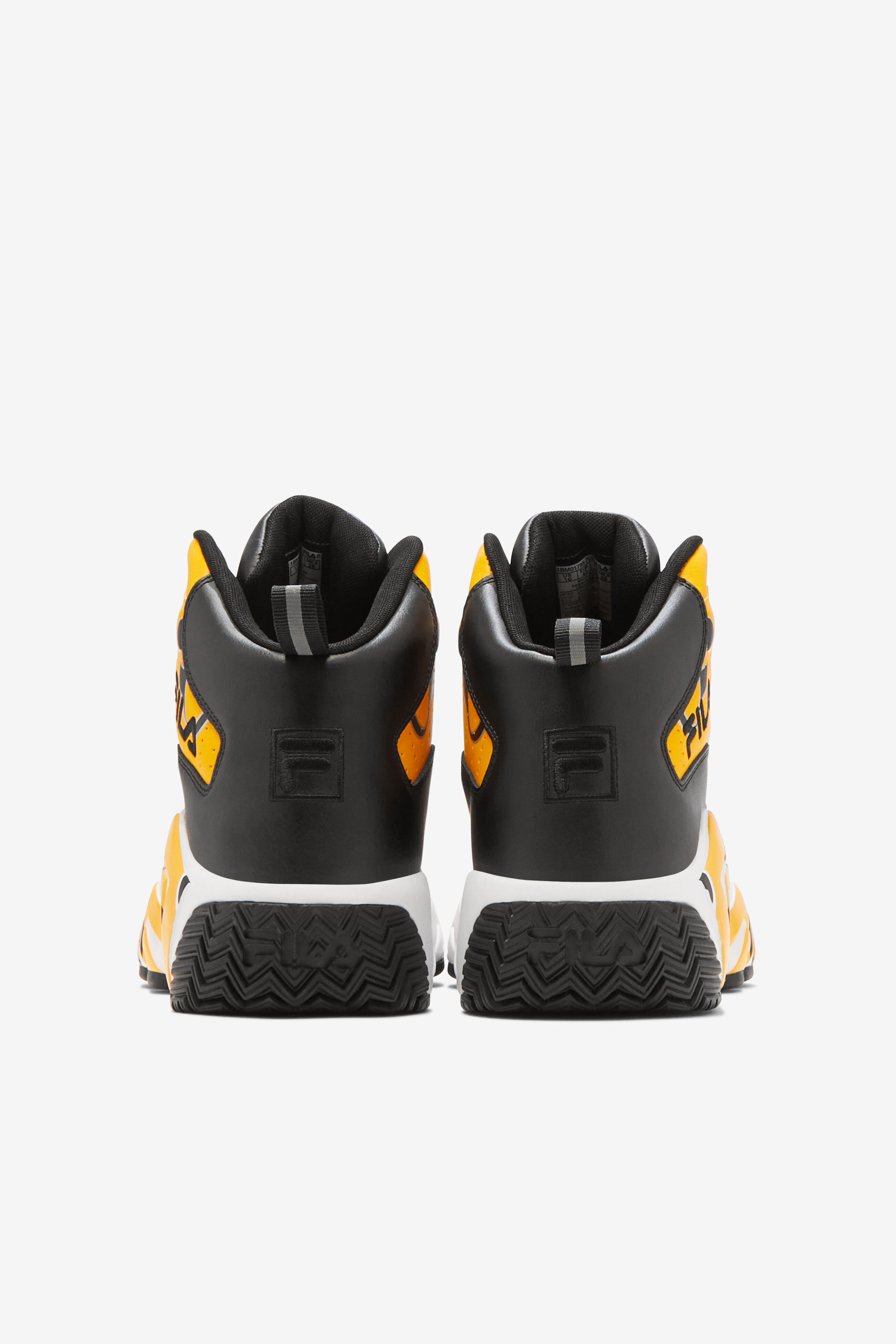Mb Men s Black And Yellow Basketball Shoes Fila