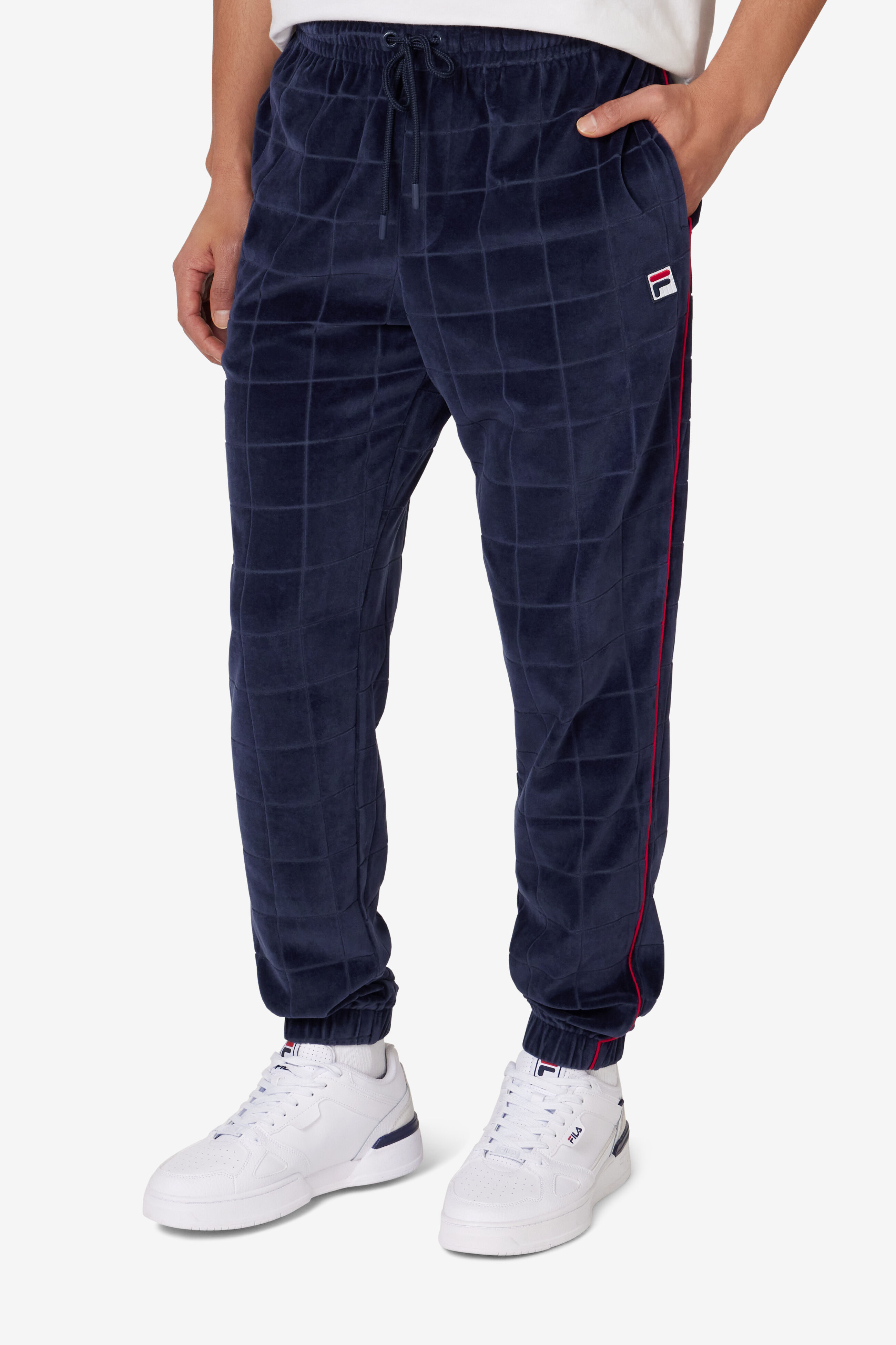 Ivy League Velour Track Pants Fila