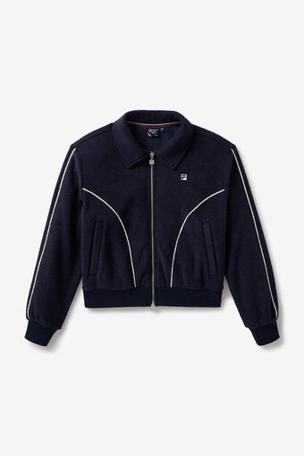 WOMEN&#39;S TENNIS TERRY TRACK TOP