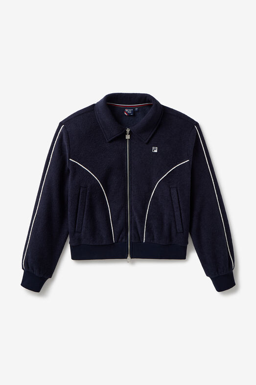 WOMEN&#39;S TENNIS TERRY TRACK TOP