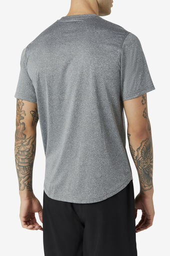 PICKLEBALL SCALLOP HEM HT CREW