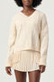 BASELINE CHNKY V-NECK SWEATER