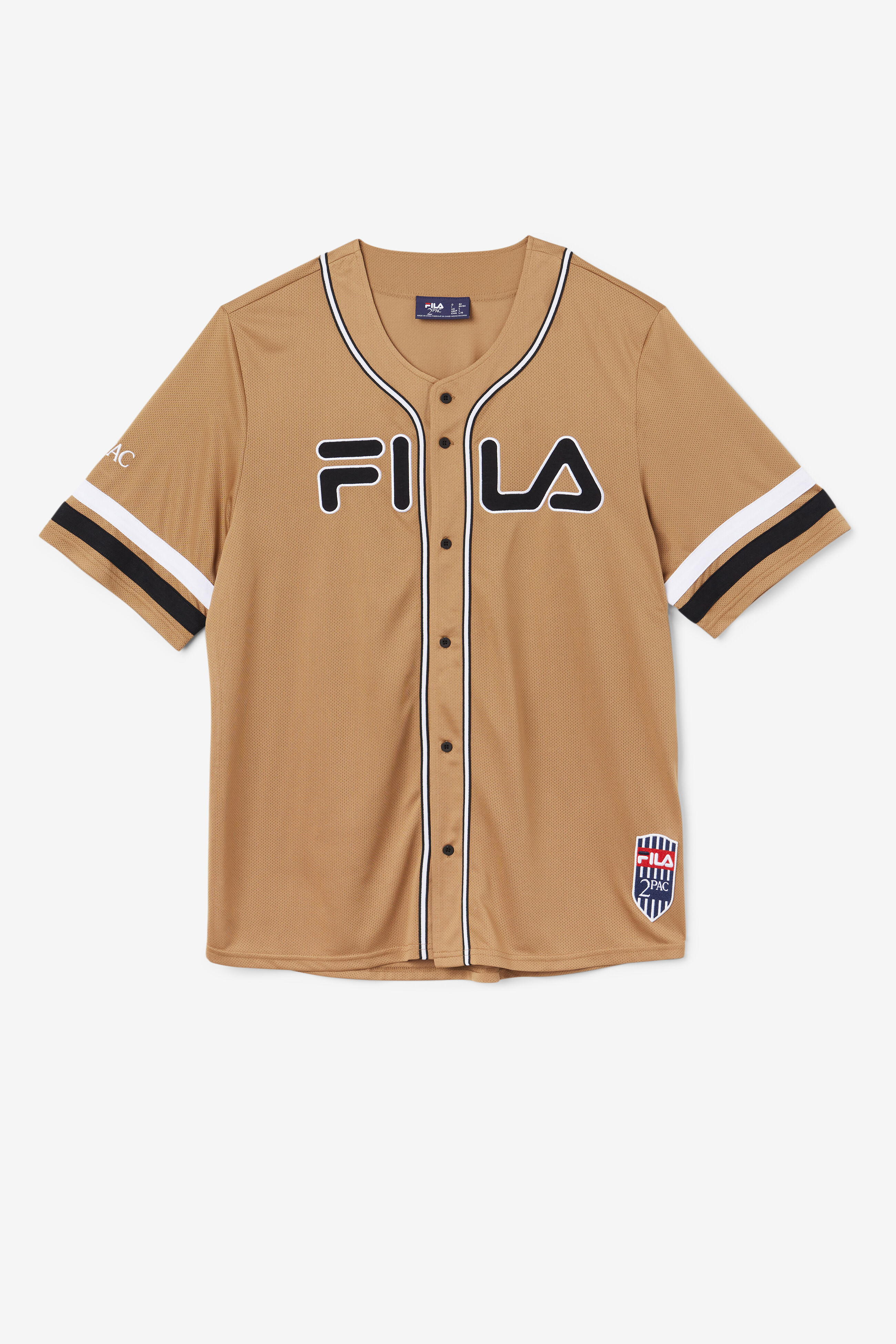 Fila baseball jersey mens outlet