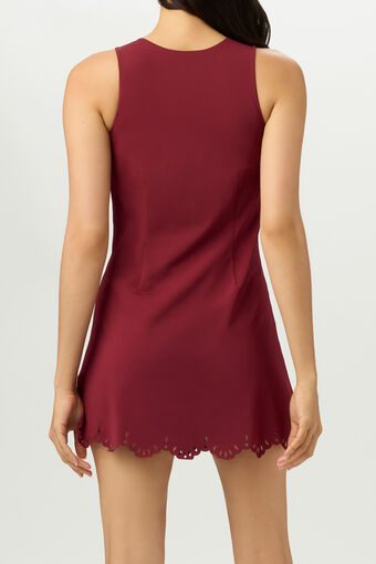 ESSENTIALS LASERCUT DRESS