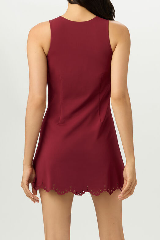 ESSENTIALS LASERCUT DRESS