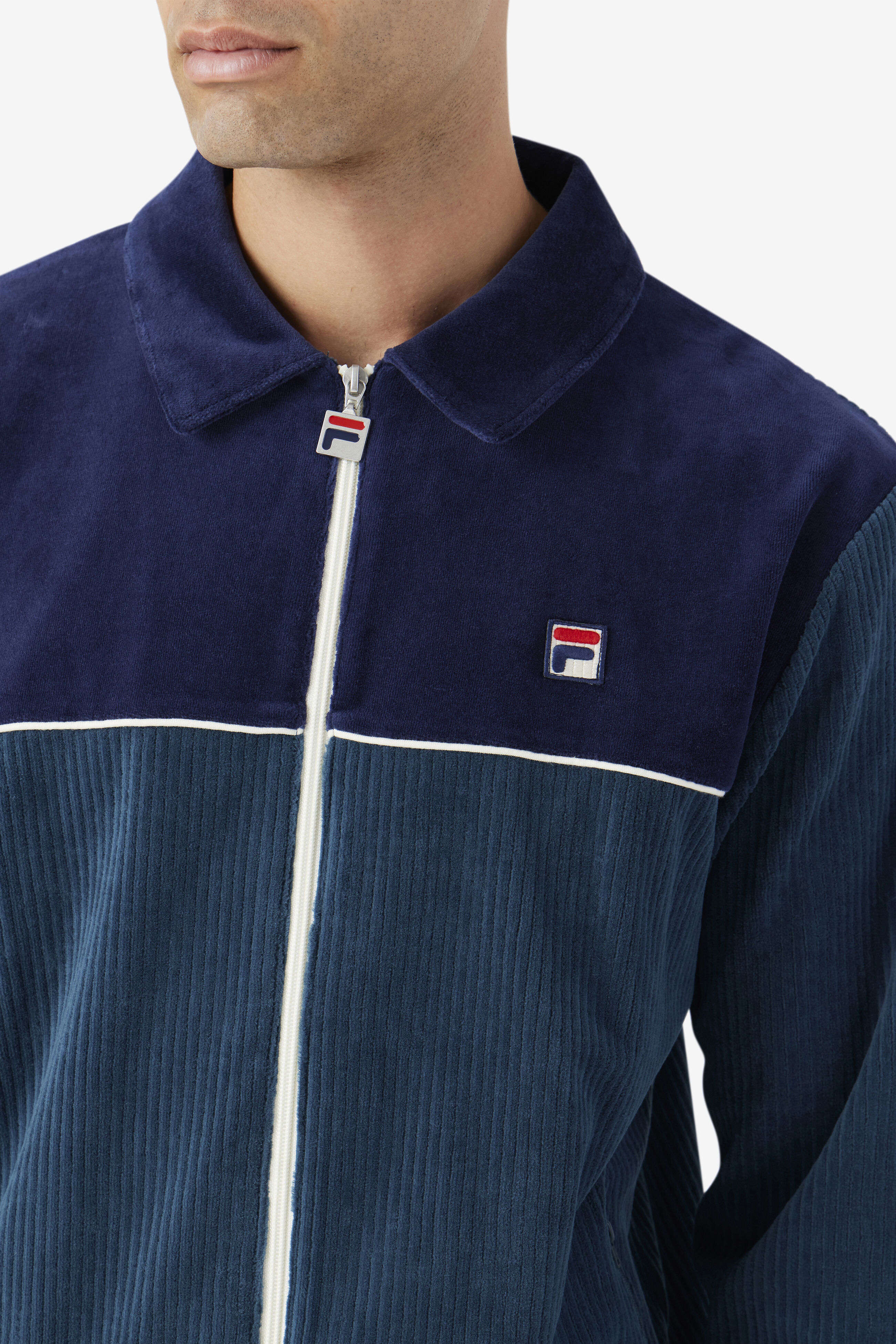 Gerard Men s Zip Up Velour Jacket Fila