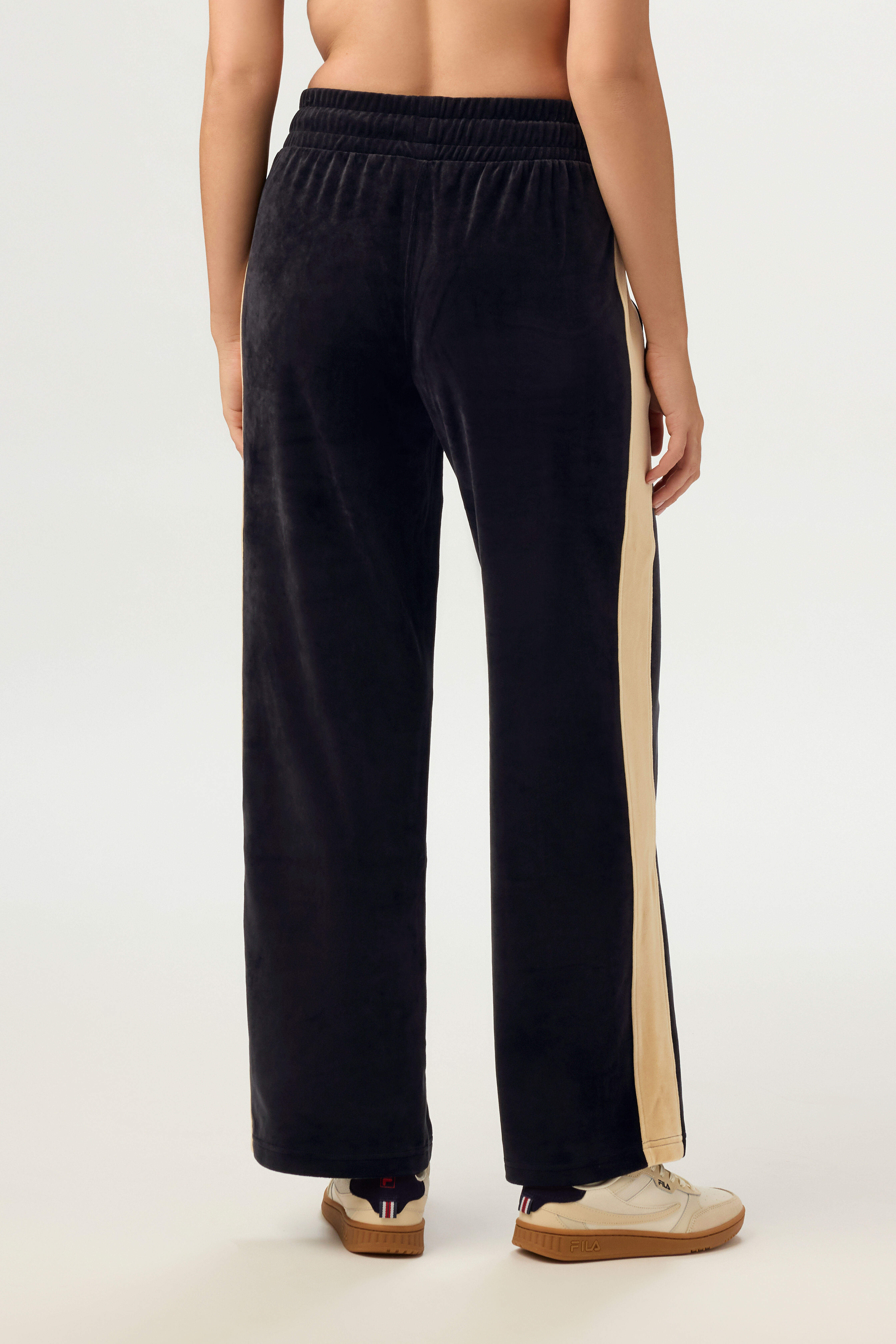 Velocity Velour Wide Leg Pant | Fila