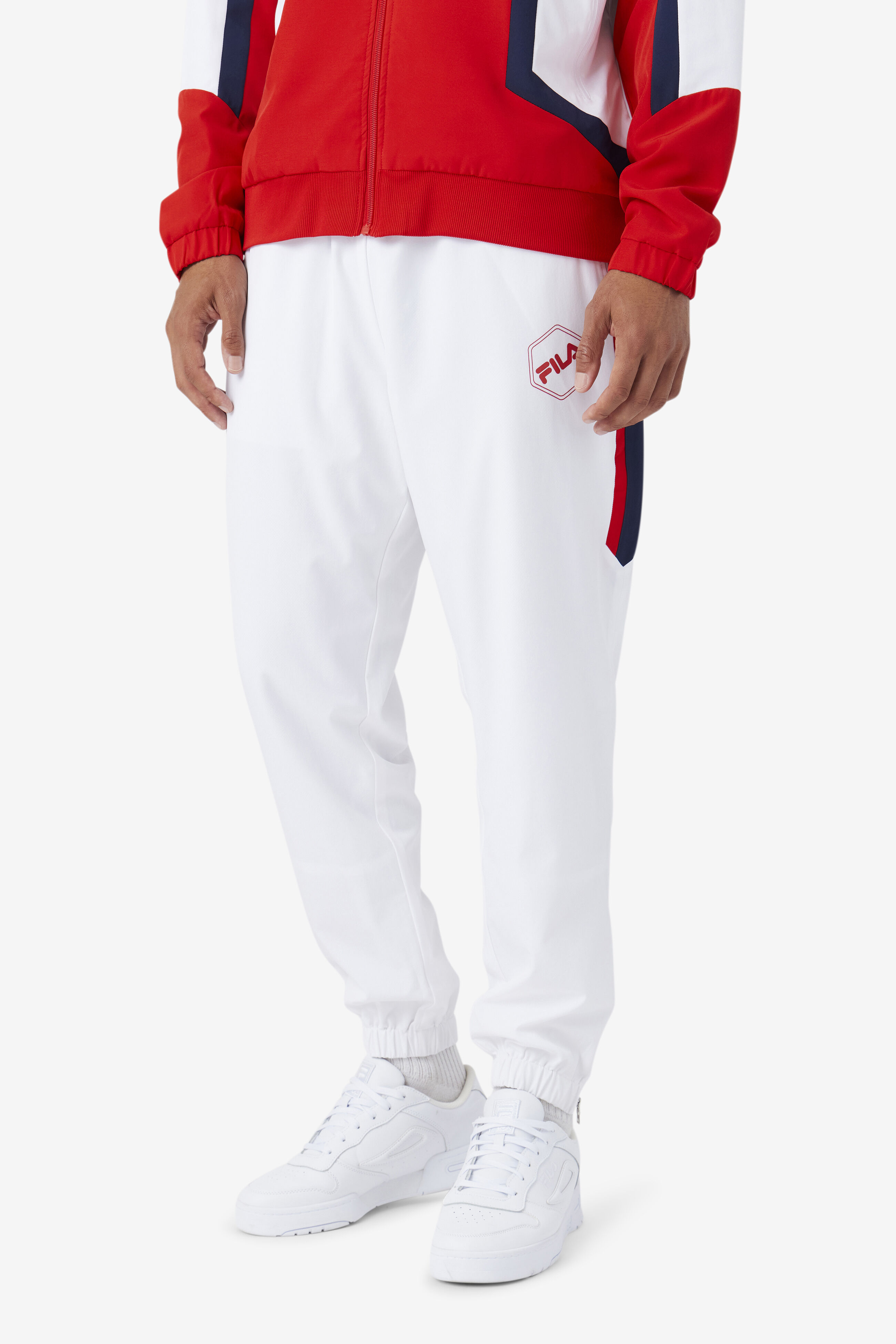 Windbreaker pants white discount