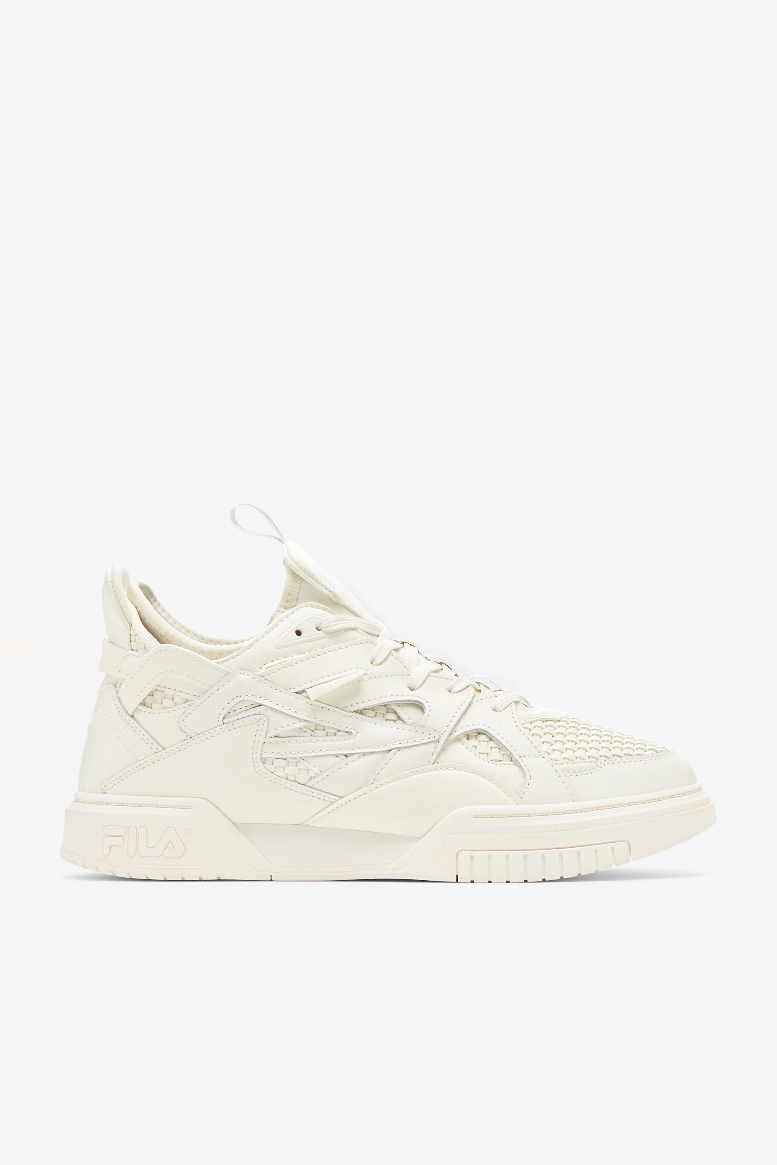 Hallasan Saga V2 Men s White Woven Sneakers FILA