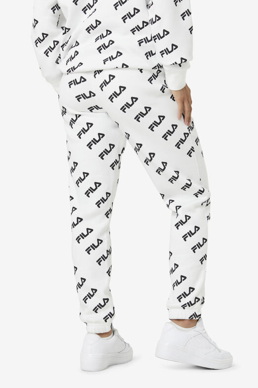 DIAGONAL JOGGER/WHITE/Large