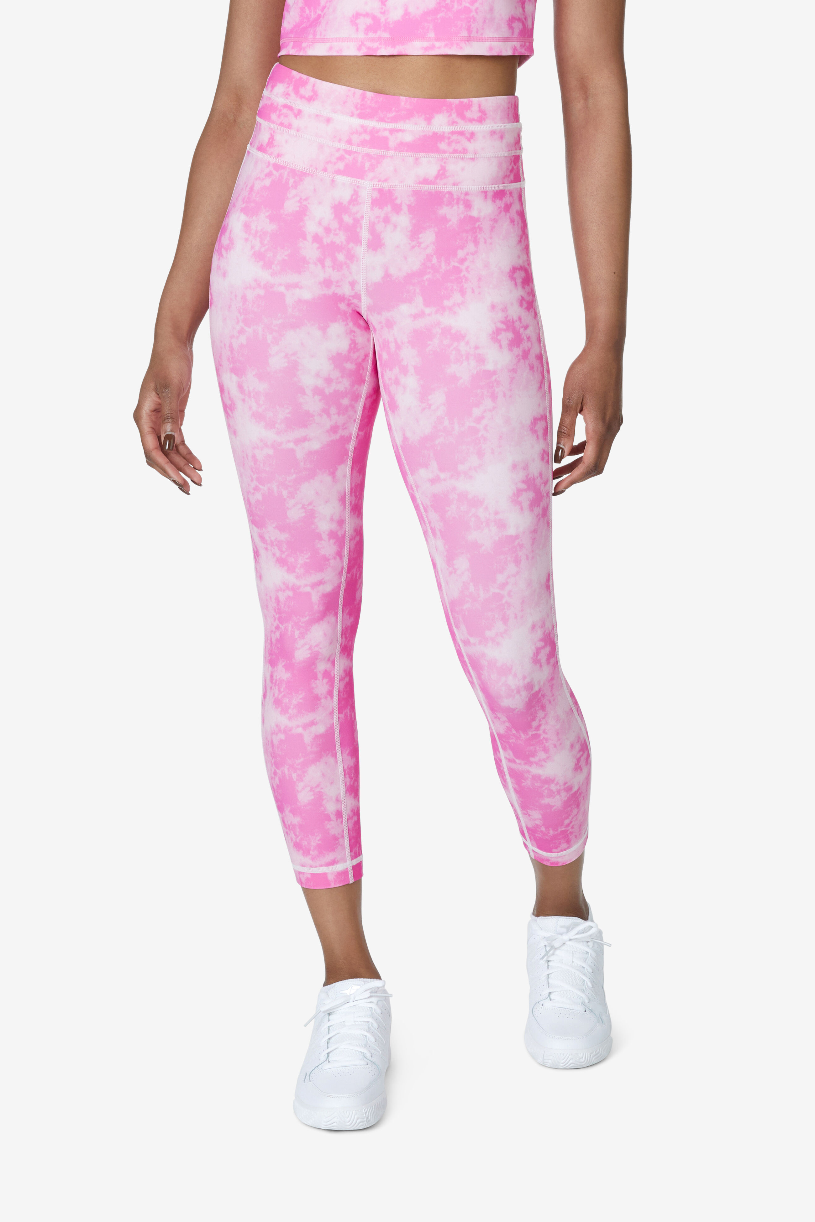 Fila leggings pink shop