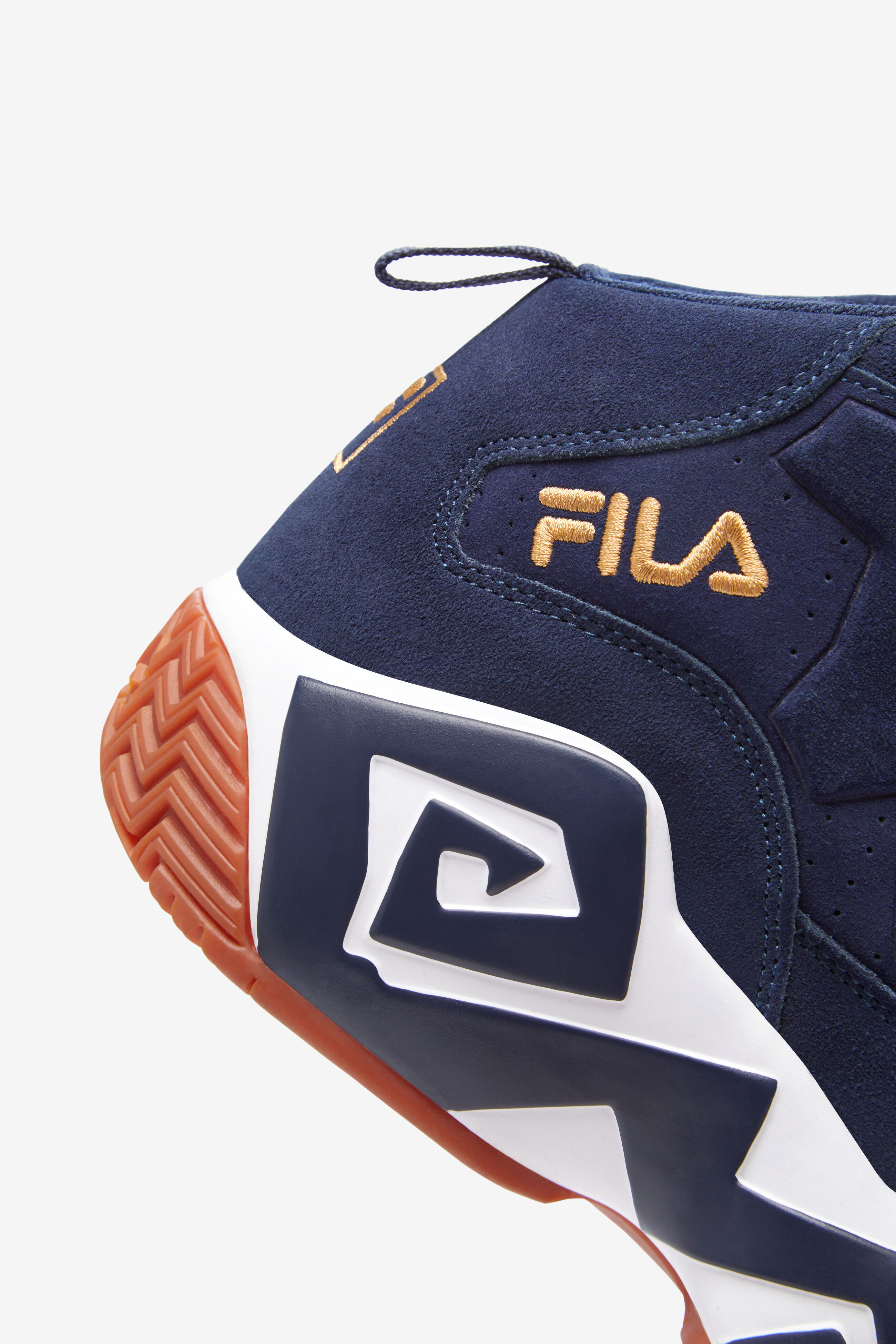 Navy blue and gold filas hotsell