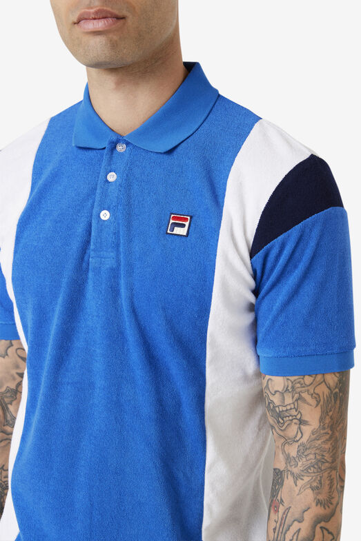 Astro Men's Terrycloth Polo Shirt Fila
