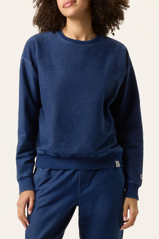 DENIM CREW NECK