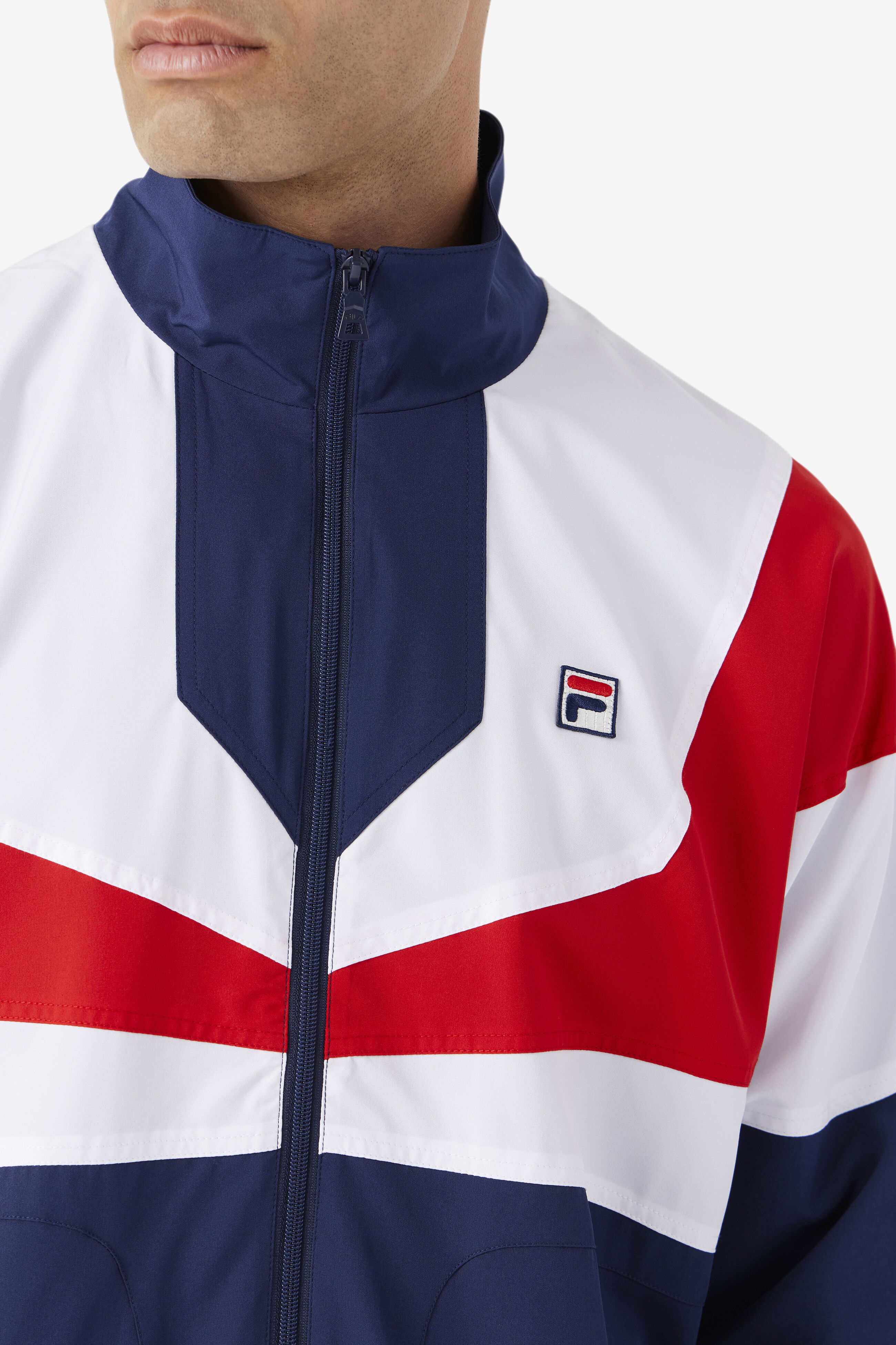 Red fila 2025 track top
