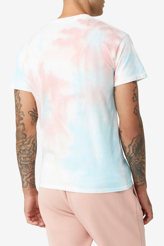 TIE DYE STACKED TEE