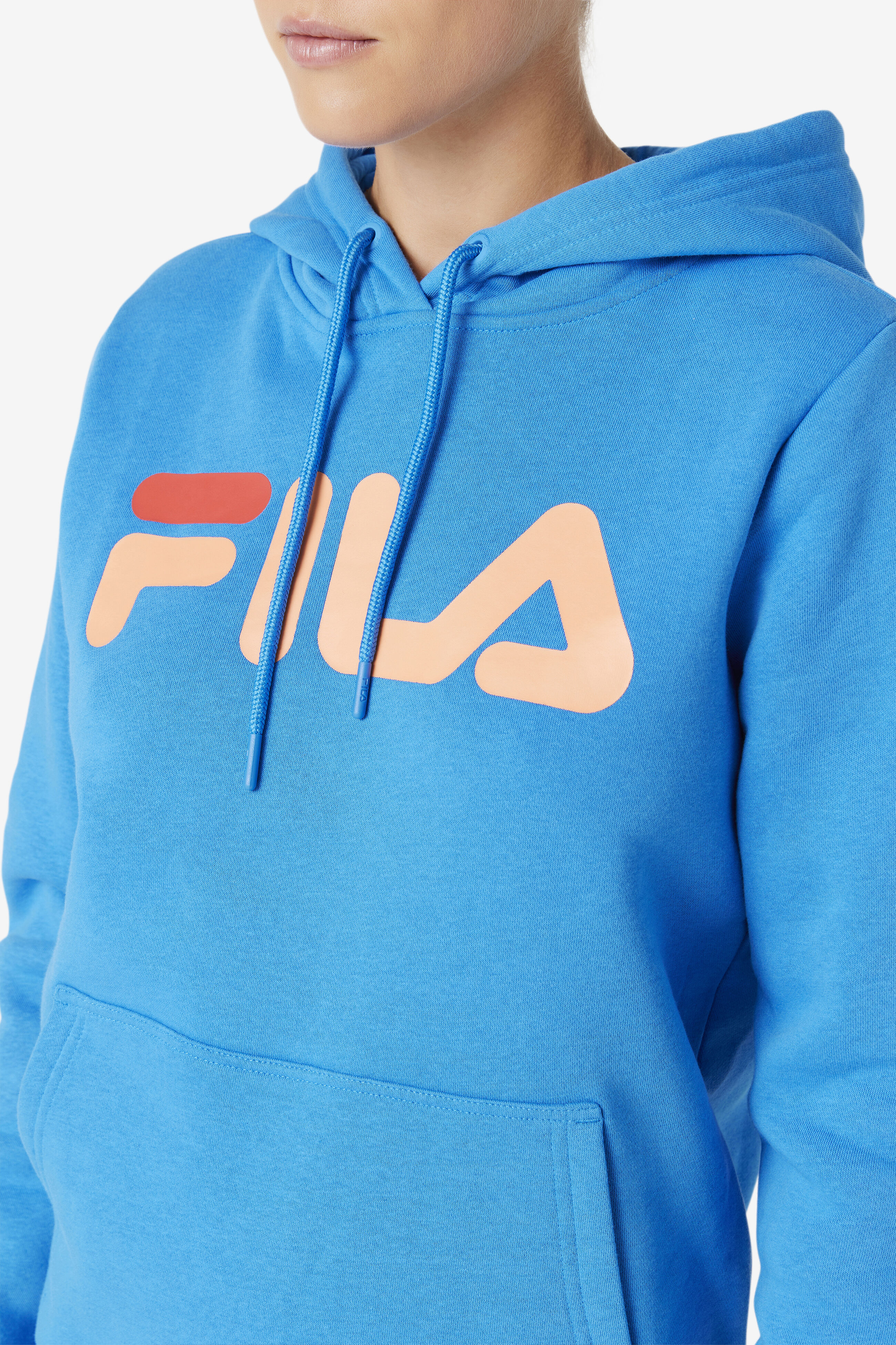Light blue sales fila hoodie