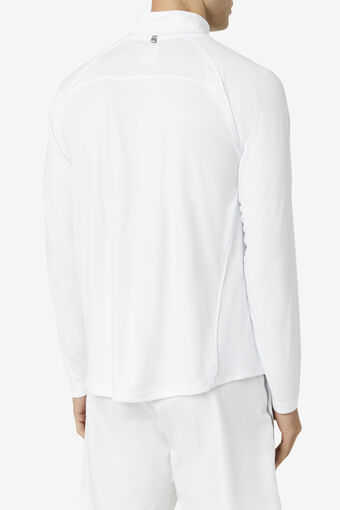 PICKLEBALL 1/4 ZIP/WHITE/Large