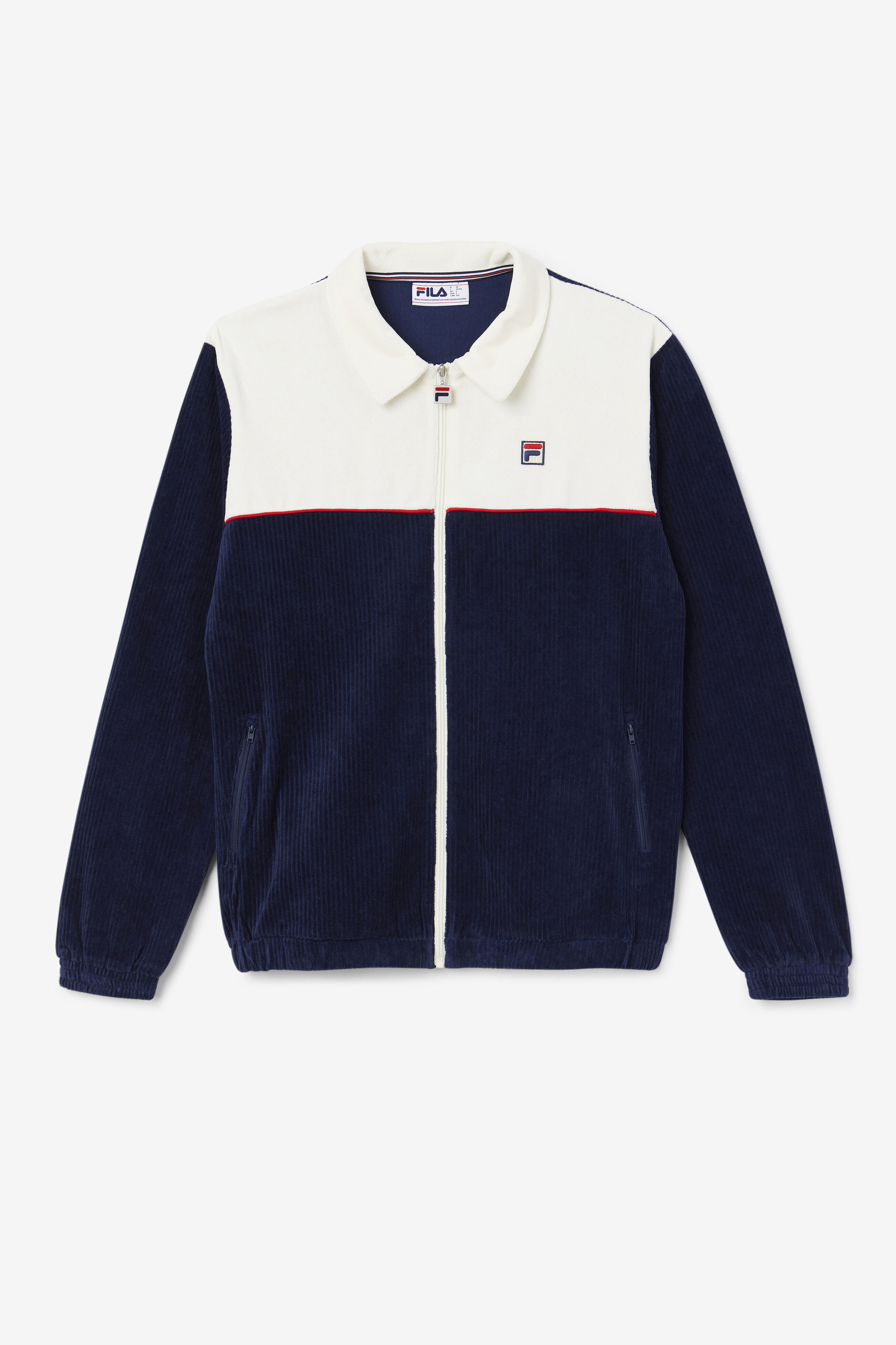 Gerard Men s Zip Up Velour Jacket Fila