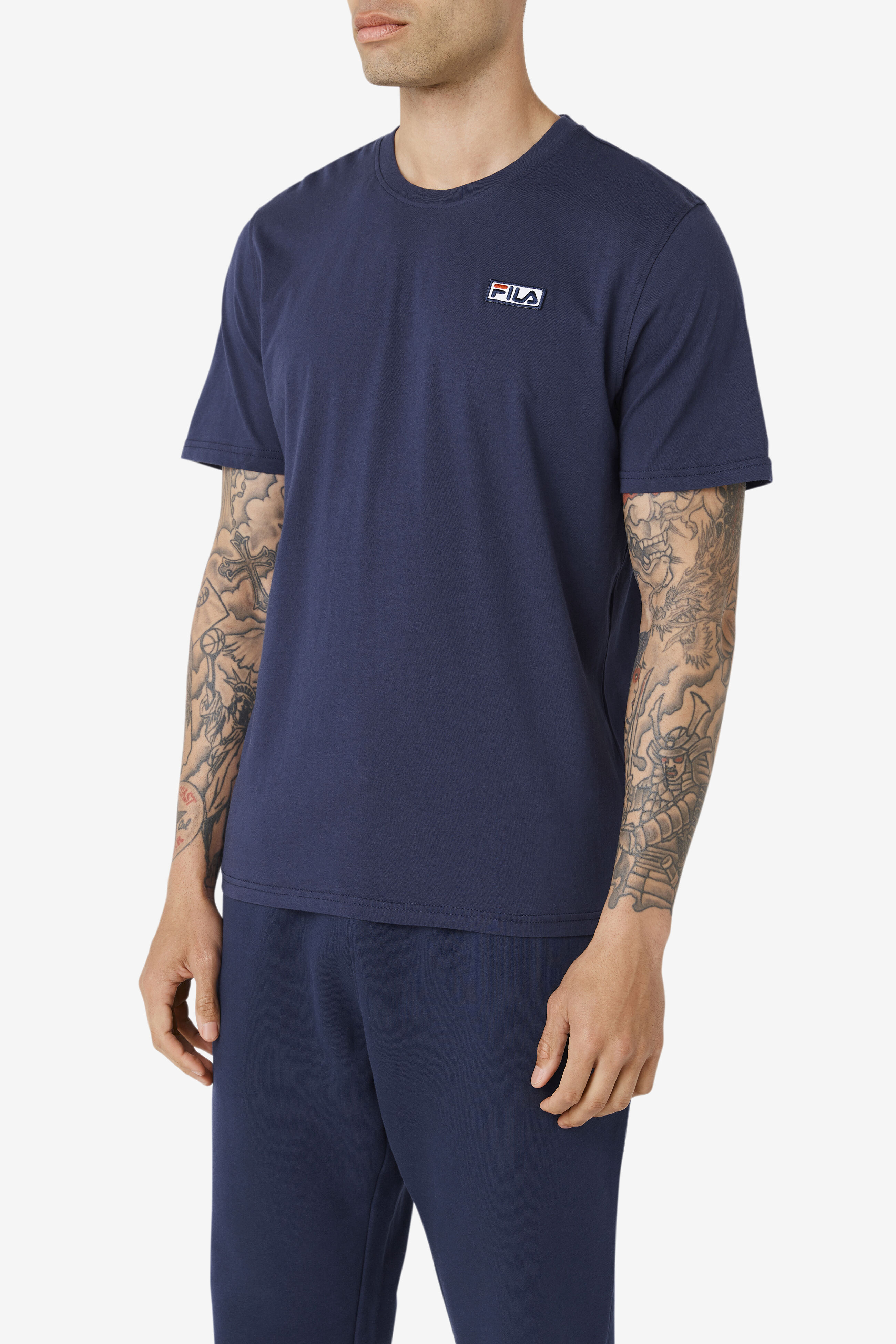 Fila navy blue 2025 shirt