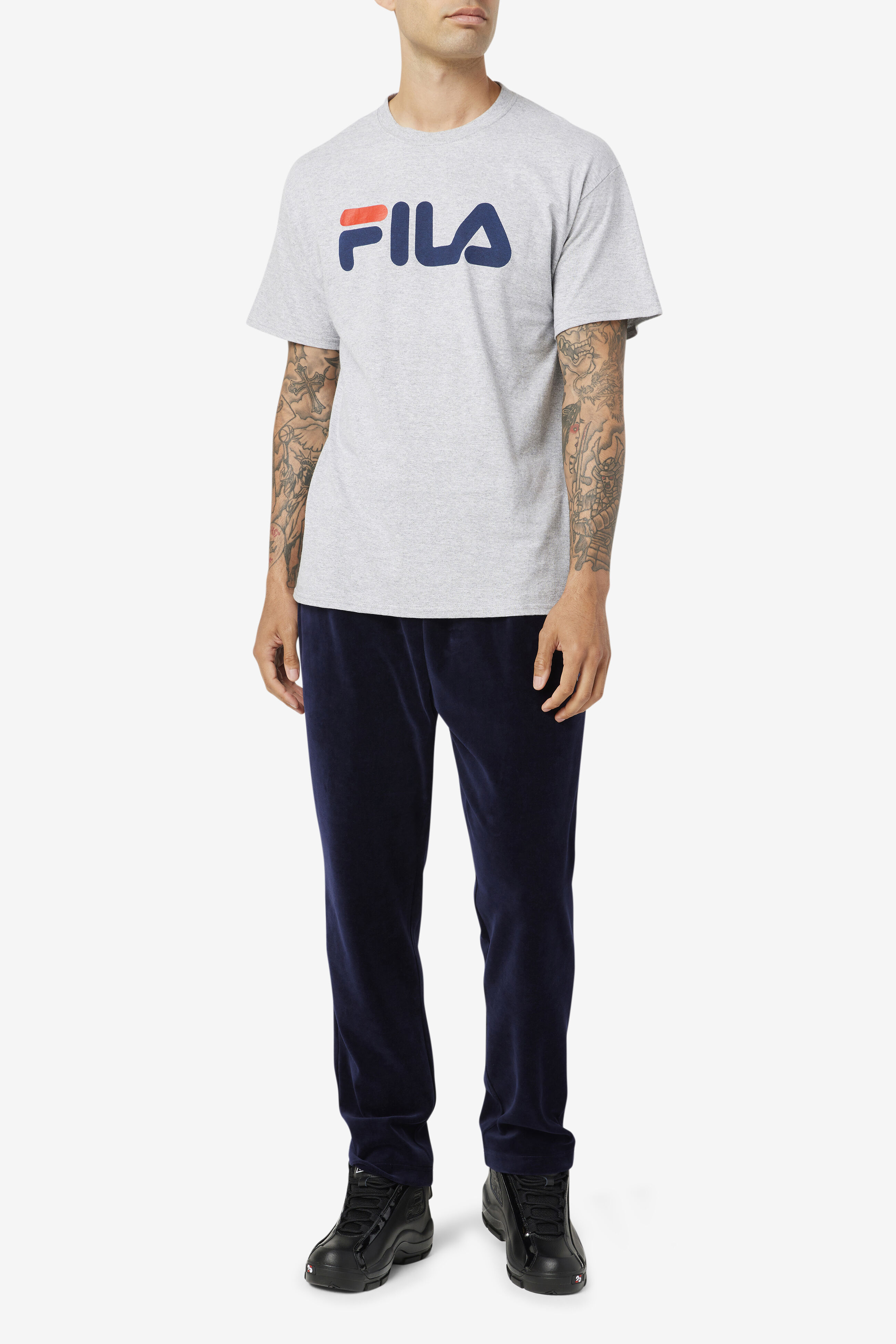 gray T-shirts Fila Men M Men Clothing Fila Men T-shirts & Polos Fila Men T-shirts Fila Men T-shirt FILA 2 