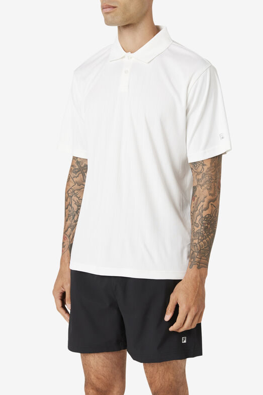 ESSENTIALS DROP NEEDLE POLO