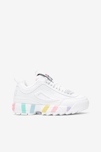 Disruptor II Stripe Midsole/WHT/CCDY/DRBL/Ten