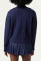 BASELINE CHNKY V-NECK SWEATER