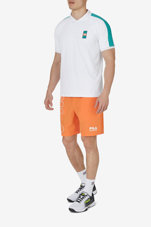 FILA X DVRX SS PIN STRIPE POLO