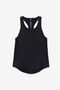 UPLIFT TEXTURE RACERBACK TANK/BLACK/Large