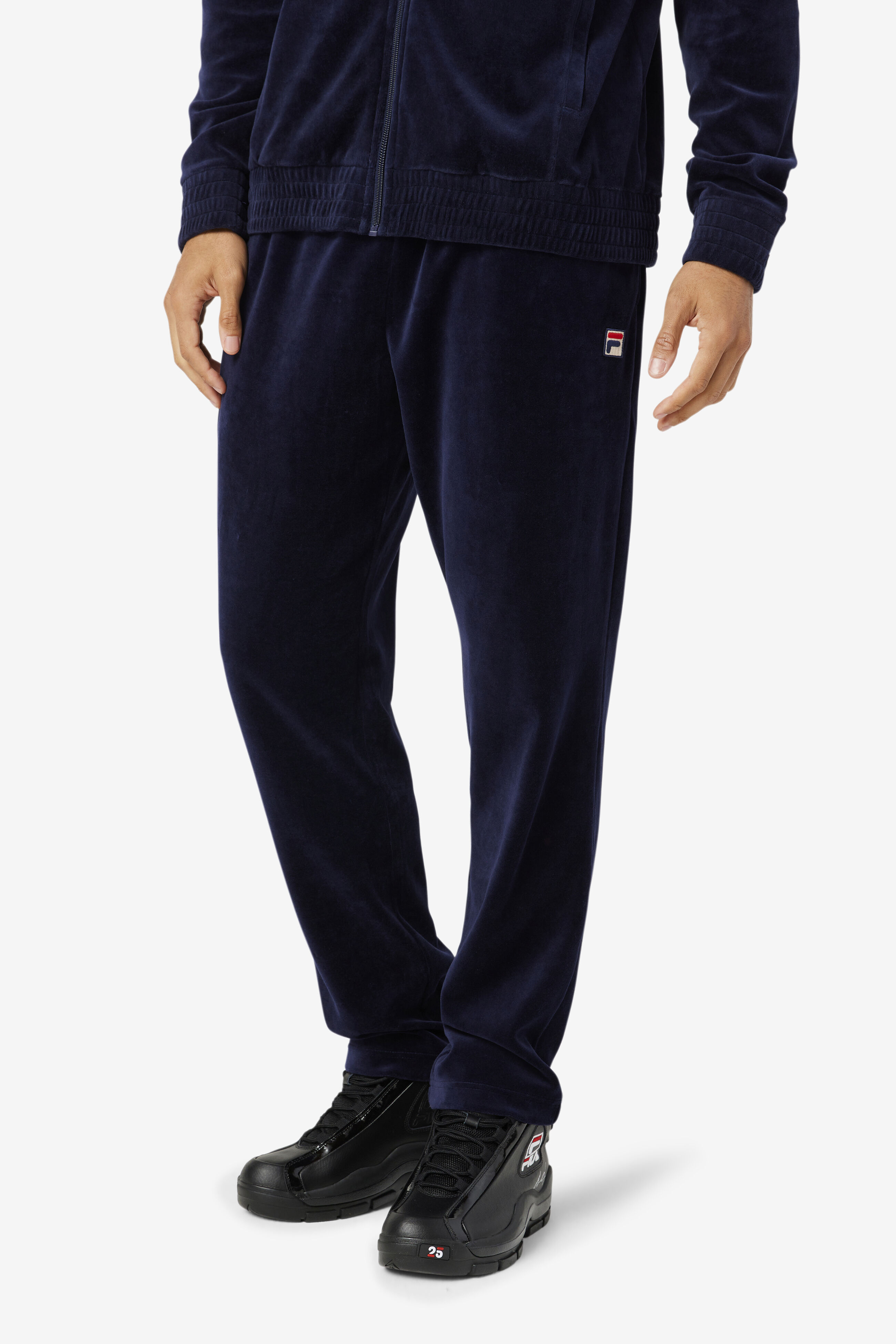 Fila men's velour pants deals