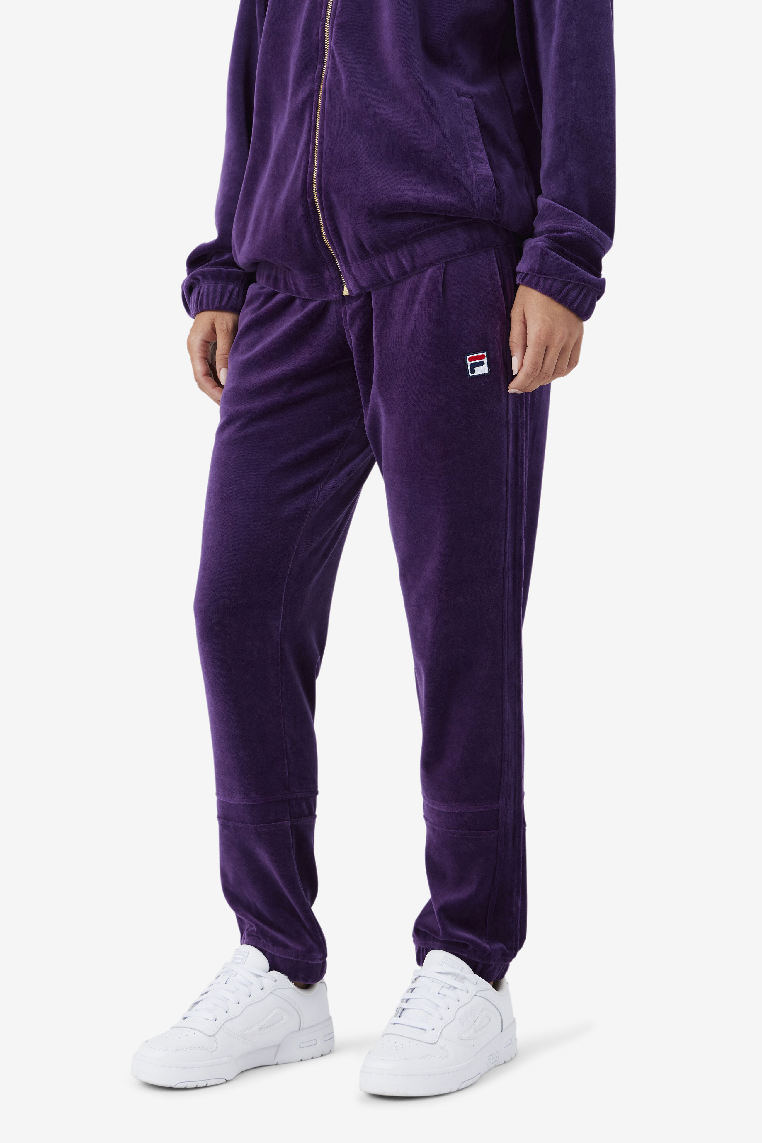 Fila velvet sale pants
